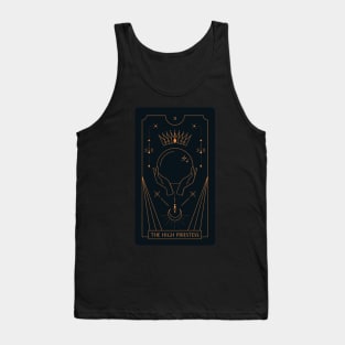 The High Priestess Tarot Card Tank Top